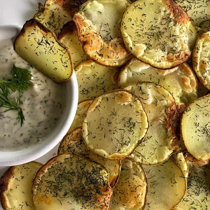 Dill Pickle Potato Chips Kathy's Vegan Kitchen