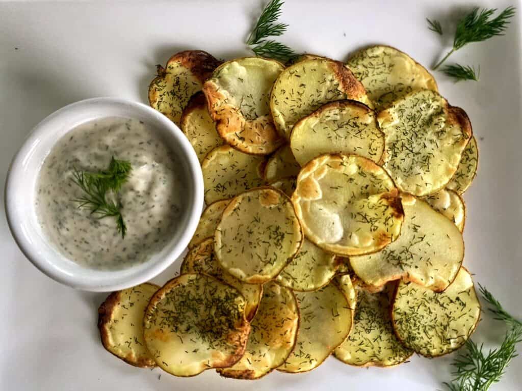Dill Pickle Potato Chips Kathy's Vegan Kitchen