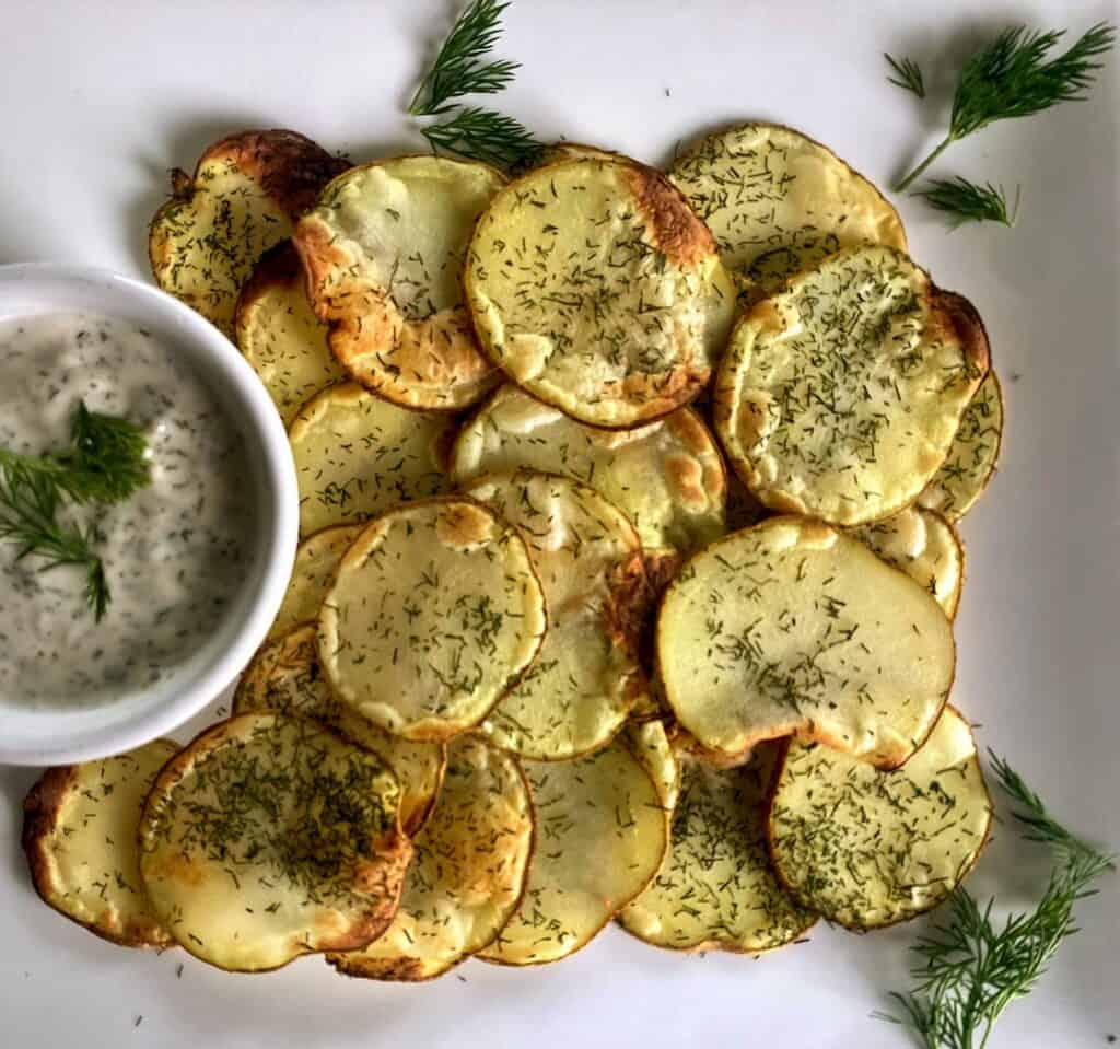 Dill Pickle Potato Chips Kathy's Vegan Kitchen