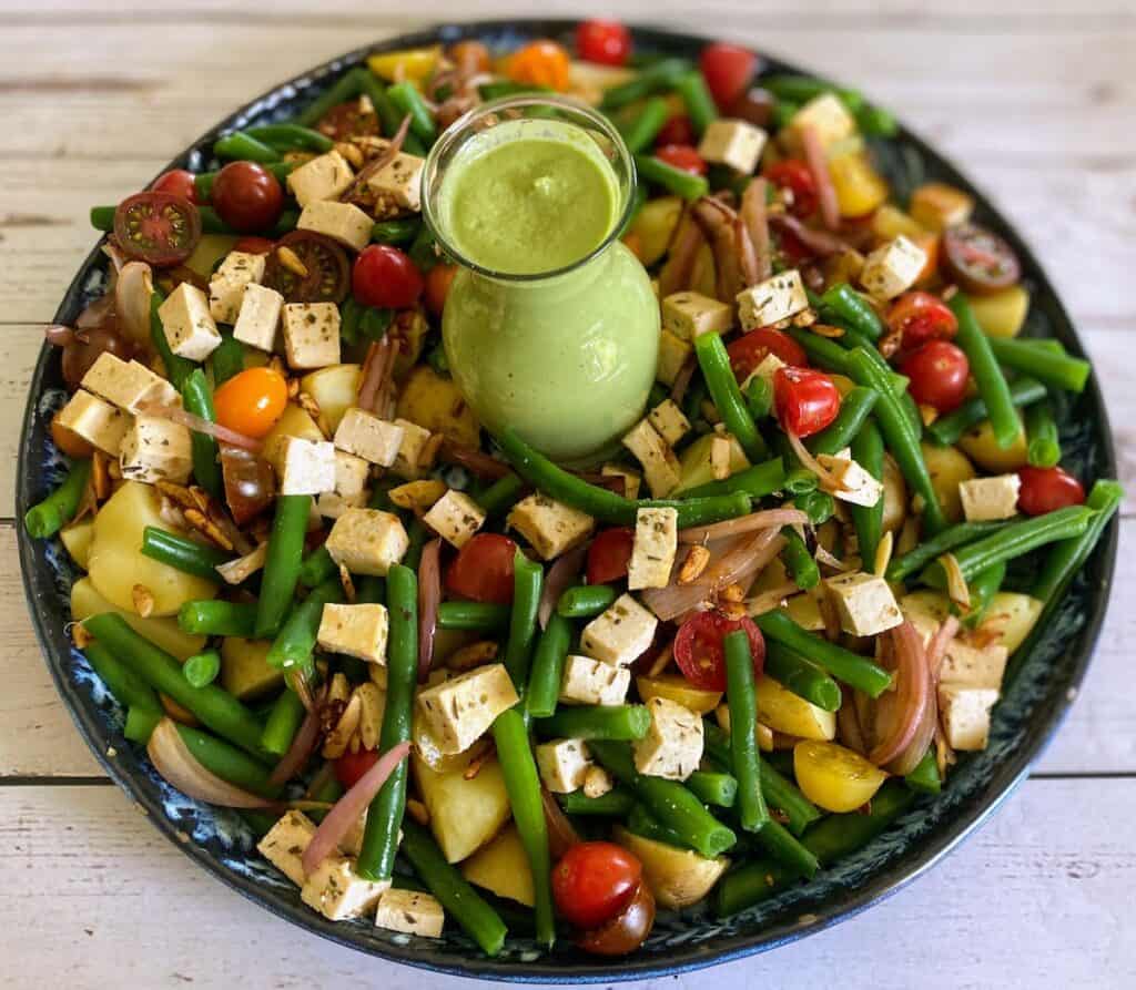 Cold Green Bean Salad Kathy's Vegan Kitchen