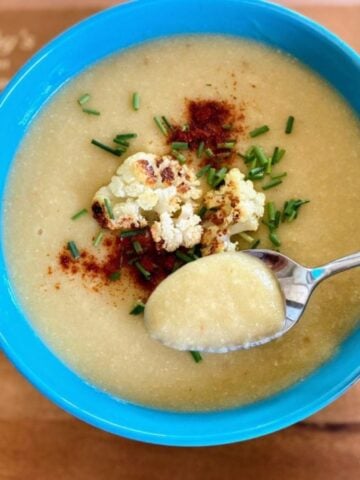 cream of cauliflower soup recipe