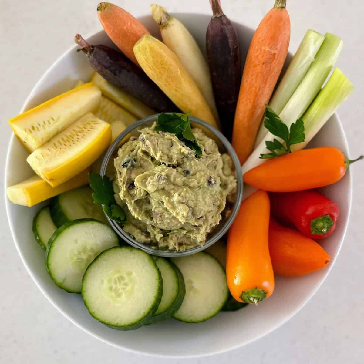 Easy White Bean Avocado Dip Kathy's Vegan Kitchen