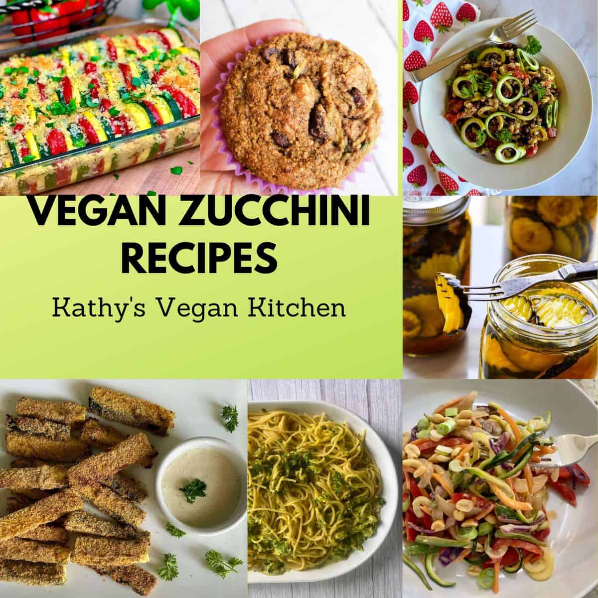 Vegan Zucchini Recipes