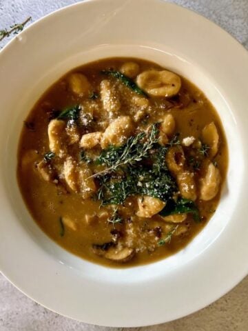 vegan sun-dried tomato gnocchi
