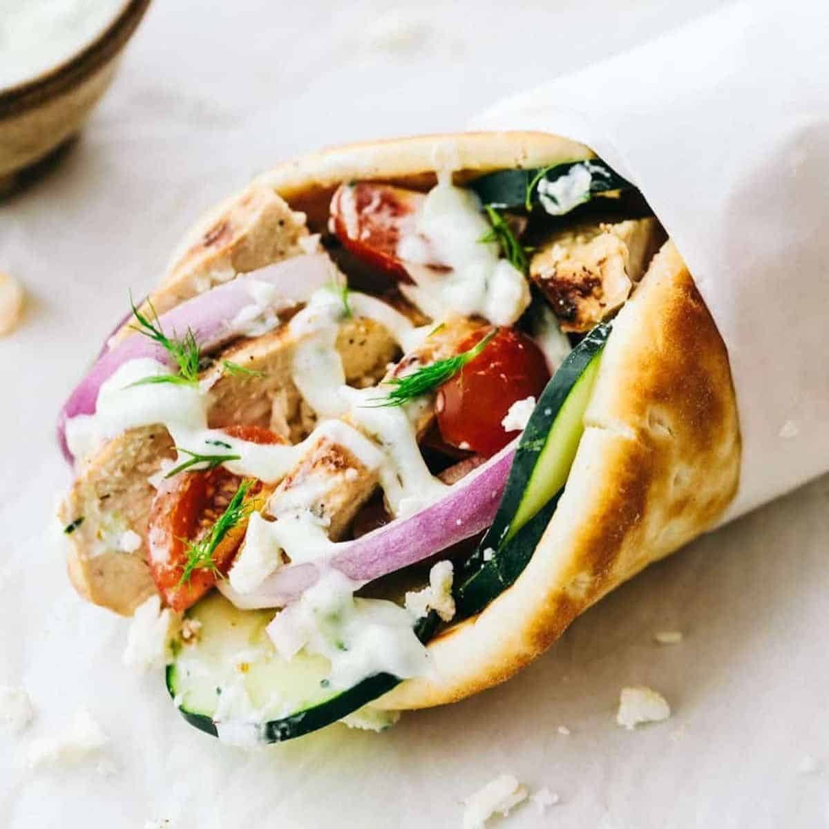Meati Classic Cutlet Vegan Chicken Gyro Kathy's Vegan Kitchen